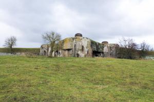 Ligne Maginot - HAUT POIRIER - (Ouvrage d'infanterie) - Bloc 3  
Vue générale