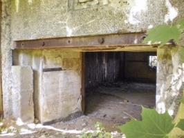 Ligne Maginot - MAULDE SUD OUEST DROITE - (Casemate d'infanterie - Simple) - L'entrée prévue pour la pièce antichar
