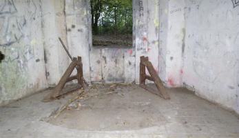 Ligne Maginot - FORT DE MAULDE EST - (Casemate d'artillerie) - L'intérieur du bloc