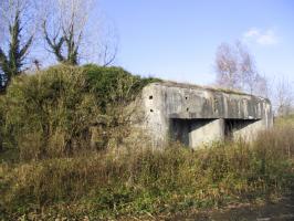 Ligne Maginot - RODIGNIES EST - (Casemate d'infanterie - Double) - Flanquement à droite