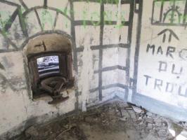Ligne Maginot - CHATEAU L'ABBAYE - (Casemate d'infanterie - Double) - Intérieur du blockhaus.