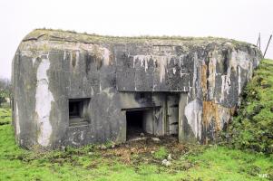 Ligne Maginot - BRUILLE SUD 1 - (Casemate d'infanterie - Simple) - Les entrées et créneau pour FM