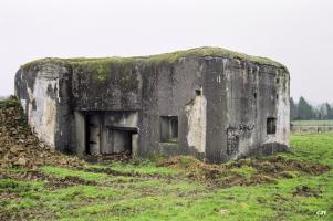 Ligne Maginot - BRUILLE SUD 2 - (Casemate d'infanterie - Simple) - L'entrée du matériel et entrée hommes
