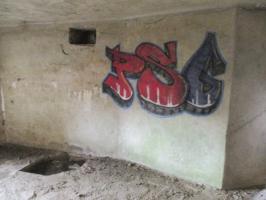 Ligne Maginot - A47 - PAON - (Blockhaus lourd type STG / STG-FCR - Double) - Intérieur du blockhaus.
bétonné.