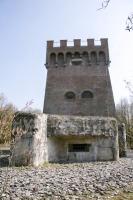 Ligne Maginot - GRES - (Casemate d'infanterie - Double) - Vue de l'arrière du blockhaus
