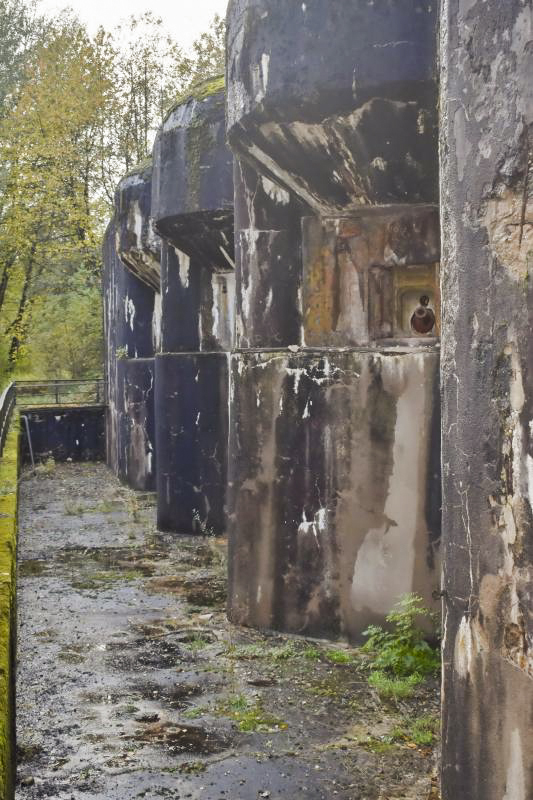 Ligne Maginot - SIMSERHOF - (Ouvrage d'artillerie) - Bloc 6
Fossé diamant - Daniel Froehly