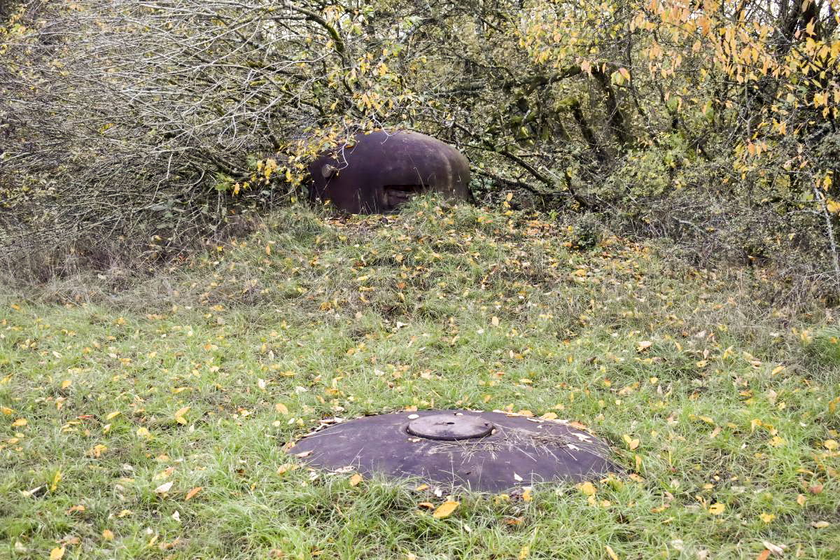 Ligne Maginot - SIMSERHOF - (Ouvrage d'artillerie) - Bloc 6
Cloche LG et GFM - Daniel Froehly