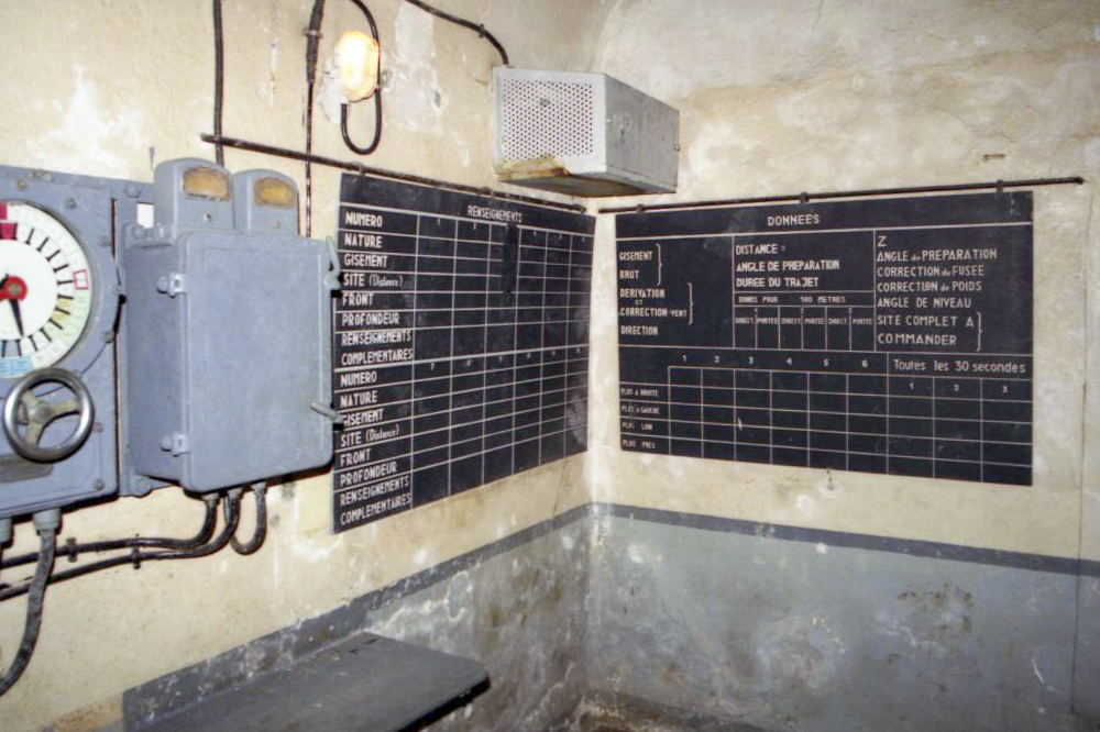 Ligne Maginot - SIMSERHOF - (Ouvrage d'artillerie) - Bloc 8
PC du bloc - JFK