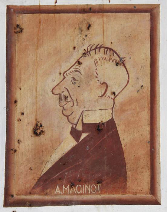 Ligne Maginot - Ouvrage d'artillerie du SIMSERHOF - PC
Portrait d'André Maginot
