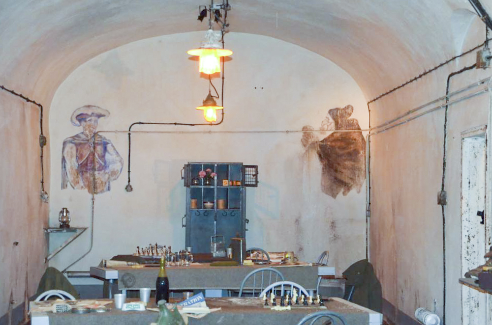 Ligne Maginot - SIMSERHOF - (Ouvrage d'artillerie) - Foyer du soldat - D. Froehly