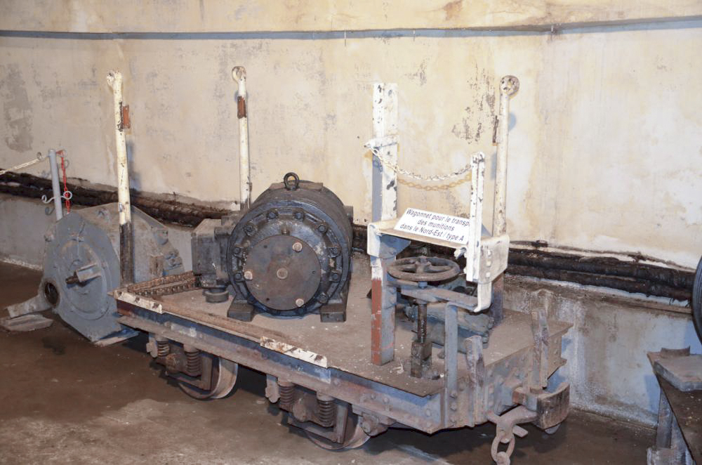 Ligne Maginot - Ouvrage d'artillerie du SIMSERHOF - Wagonnet type Nord-Est 'A' transport de munitions et des matériels dans les ouvrages du nord-est - D. Froehly