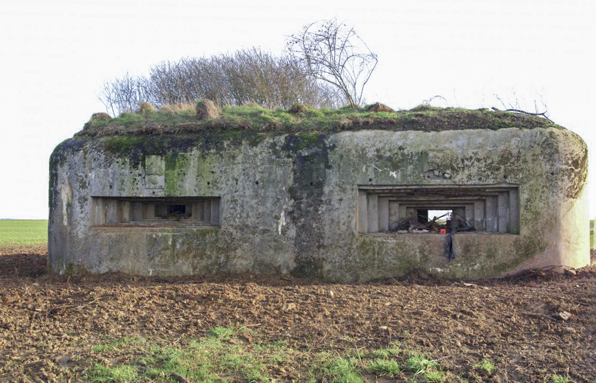 Ligne Maginot - MISSLINGEN 1 - (Blockhaus pour canon) - Blockhaus dégagé de toute sa végétation - JM57