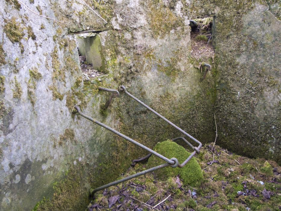 Ligne Maginot - MISSLINGEN 4 - (Cuve pour arme d'infanterie) - Vue intérieur - JM57
