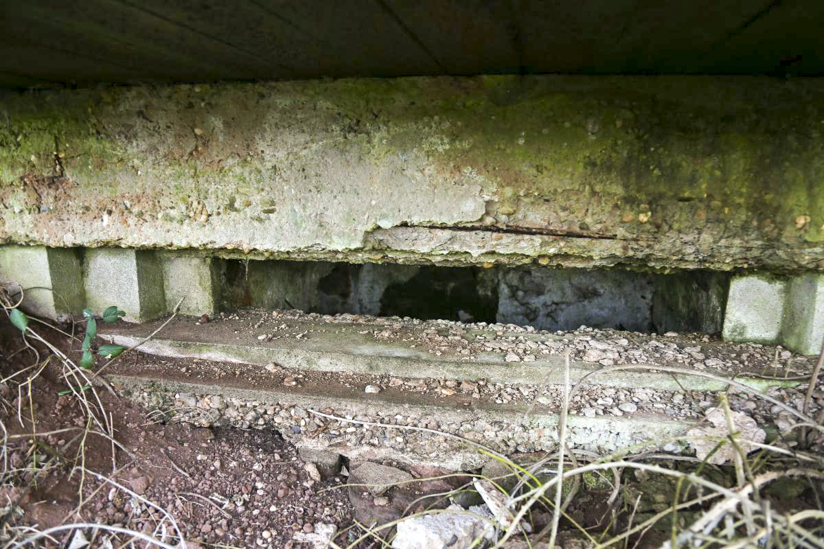 Ligne Maginot - NEUMUHL 2 (AVANT POSTE) - (Observatoire d'infanterie) - Le créneau d’observation - HEMMERT Valentin