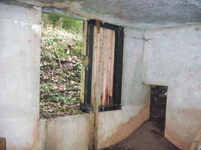 Ligne Maginot - SCHWANGERBACH 1 - (Blockhaus pour canon) - Les deux entrées - Christian LENHARD