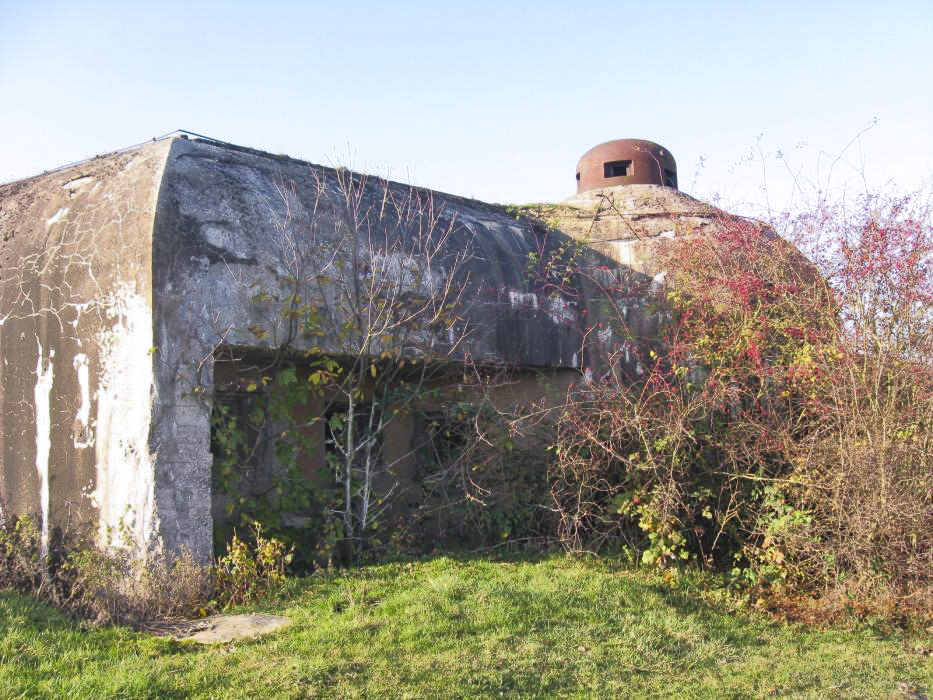 Ligne Maginot - SEELBERG EST - (Casemate d'infanterie) - Façade coté chambre de tir - Christian LENHARD