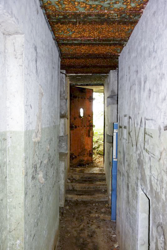 Ligne Maginot - SEELBERG EST - (Casemate d'infanterie) - Couloir d'entrée de la casemate - Michel Teiten