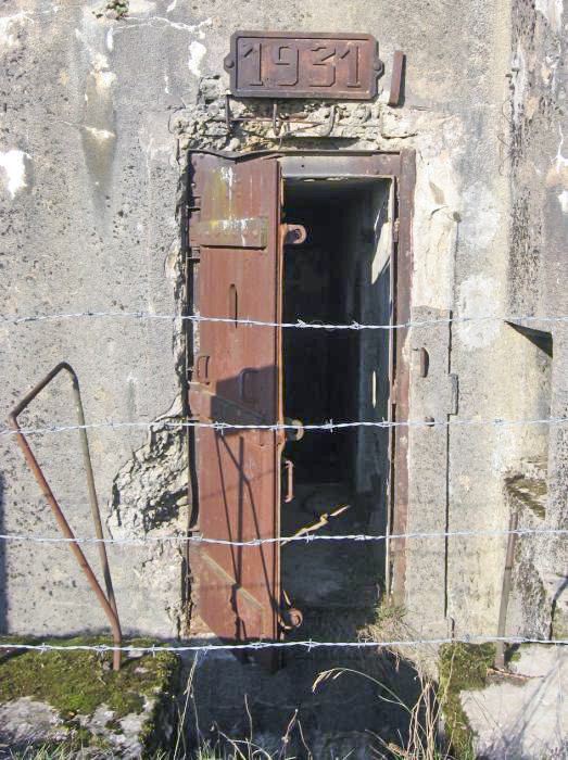 Ligne Maginot - SINNERSBERG OUEST - (Casemate d'infanterie) - L'entrée - Christian LENHARD