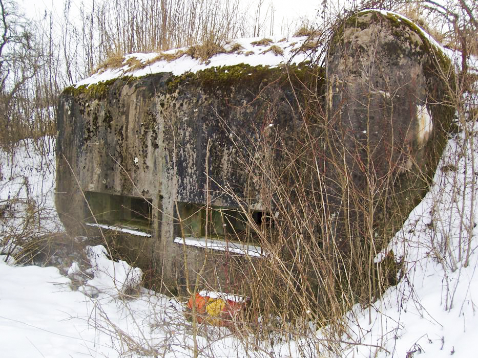 Ligne Maginot - TRUBACH EST - (Blockhaus pour arme infanterie) - Façade avant - JM57