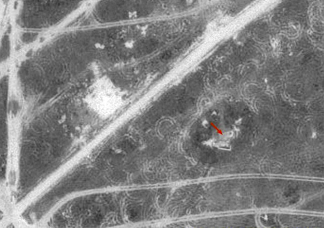 Ligne Maginot - CHAMP D'AVIATION OUEST - (Casemate d'infanterie) -  - IGN