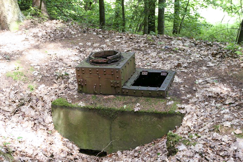 Ligne Maginot - COLLEGE - (Observatoire d'infanterie) - Vue arrière - GRUBER Franck