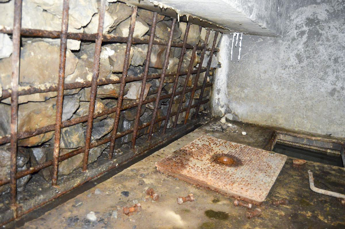 Ligne Maginot - COL DE RESTEFOND (STATION DE CAPTAGE ET POMPAGE D'EAU) - (Divers) - Le captage sous rocaille - Michal Prasil