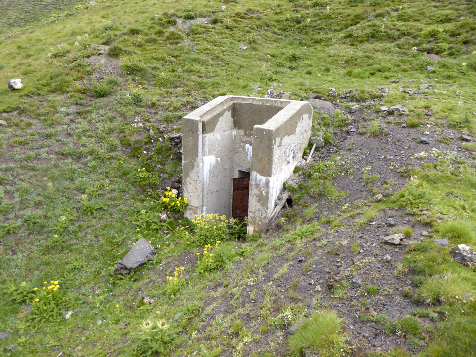 Ligne Maginot - COL DE RESTEFOND (STATION DE CAPTAGE ET POMPAGE D'EAU) - (Divers) -  - ELLENA - CUNY