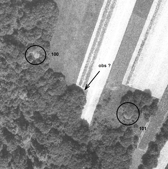 Ligne Maginot - 100 - WILLERBACH et 101 - TIEFENBACH Nord -  - IGN - Géoportail 1959
