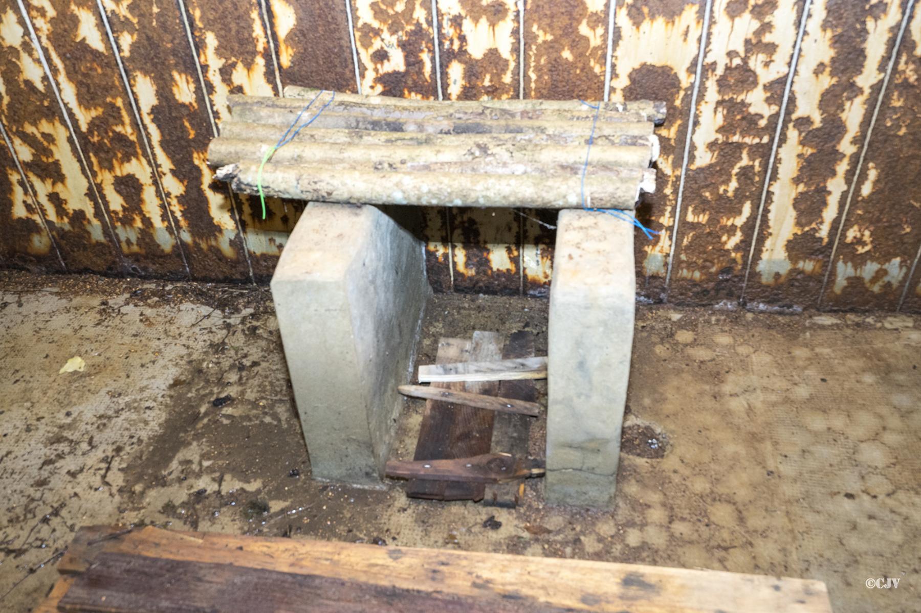 Ligne Maginot - 101 - TIEFENBACH NORD - (Casemate d'infanterie - double) - Le puits - Lia VERMEULEN