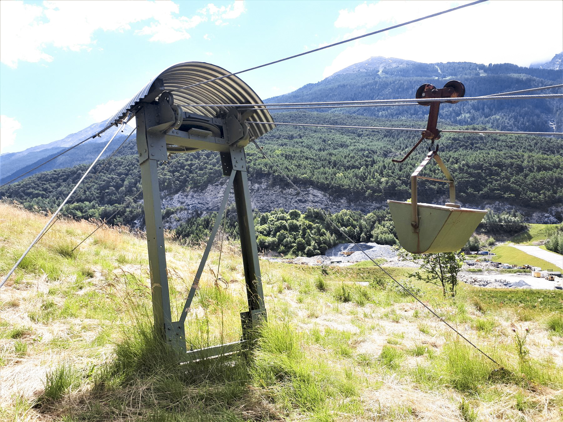 Ligne Maginot - SAINT GOBAIN - (Ouvrage d'infanterie) - Téléphérique alpin mle 39 - Gregory Fuchs