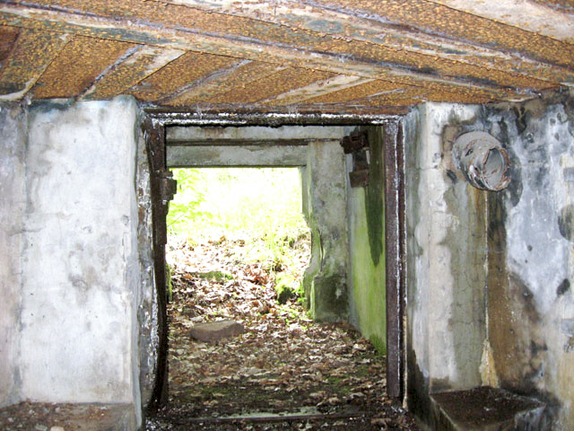 Ligne Maginot - HASPELSCHIEDT 2 (AVANT POSTE) - (Blockhaus pour canon) - L'intérieur - Christian LENHARD