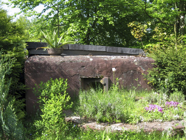 Ligne Maginot - HASPELSCHIEDT 1 (AVANT POSTE) - (Blockhaus pour arme infanterie) - Façade de tir - Christian LENHARD