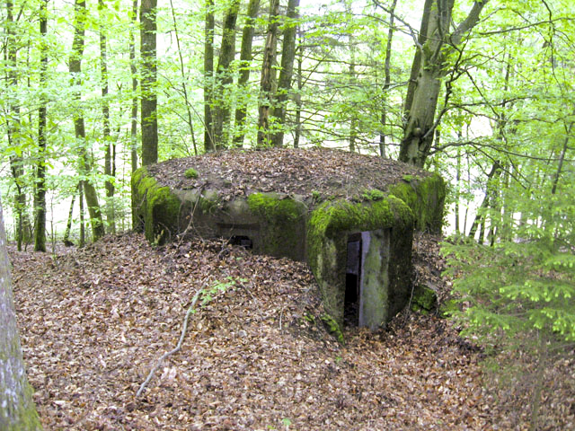 Ligne Maginot - HASPELSCHIEDT 4 (AVANT POSTE) - (Blockhaus pour arme infanterie) - Façade arrière - Christian LENHARD