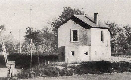 Ligne Maginot - LOUTZVILLER - (Poste GRM - Maison Forte) - Photo de l'avant poste prise avant sa destruction - Inconnu - Collection JM BACH