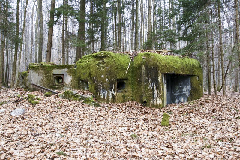 Ligne Maginot - NEUBACH 2 (AVANT POSTE) - (Blockhaus pour arme infanterie) - Le blockhaus pour mitrailleuses - GRUBER Franck