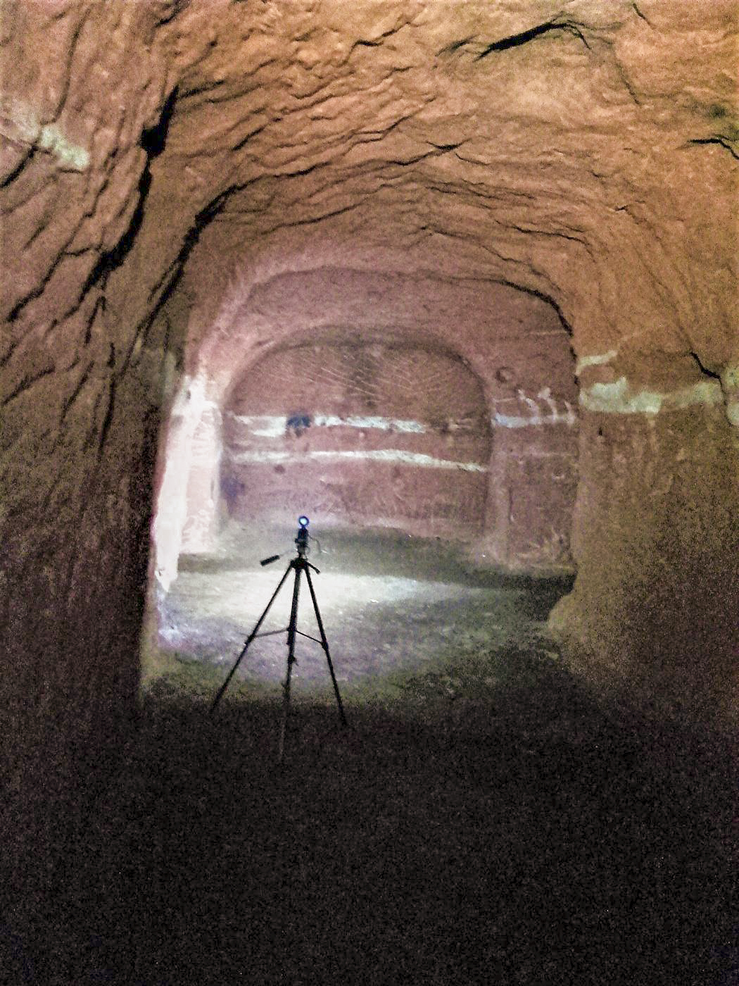 Ligne Maginot - RAMSTEIN - PC375 - (PC de Sous-Quartier) - Galerie du fond - Béheffe