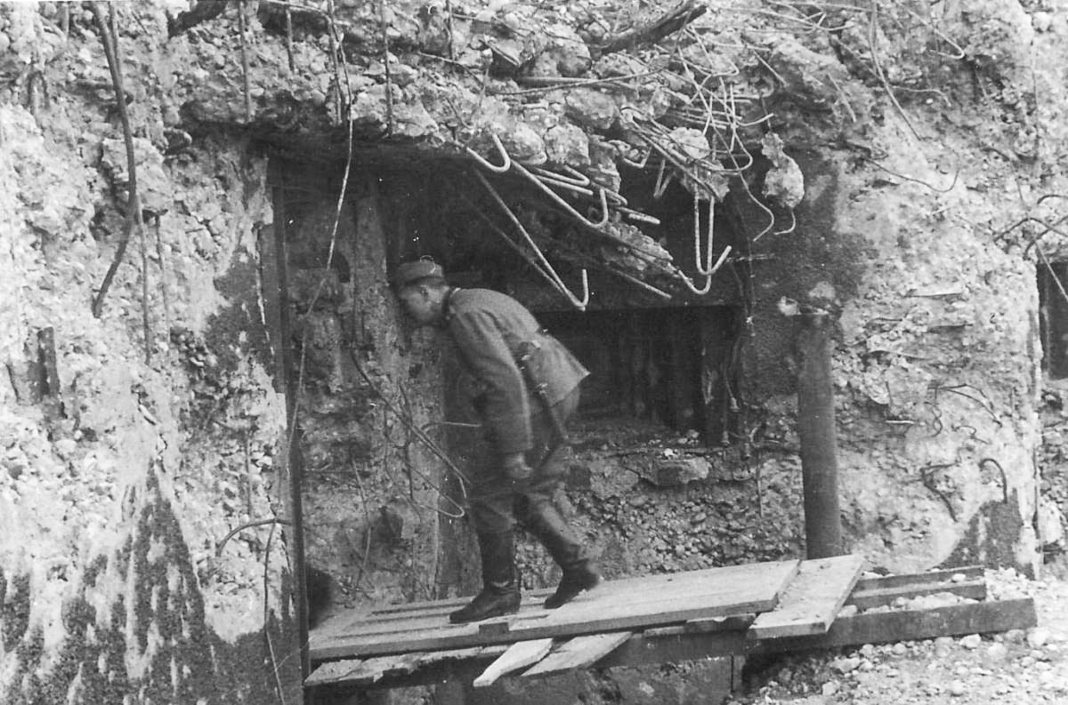 Ligne Maginot - HAUT POIRIER - (Ouvrage d'infanterie) - L'entrée du bloc 3 - Inconnu
