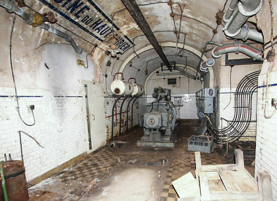 Ligne Maginot - HAUT POIRIER - (Ouvrage d'infanterie) - L'usine électrique - GRAMI Michel