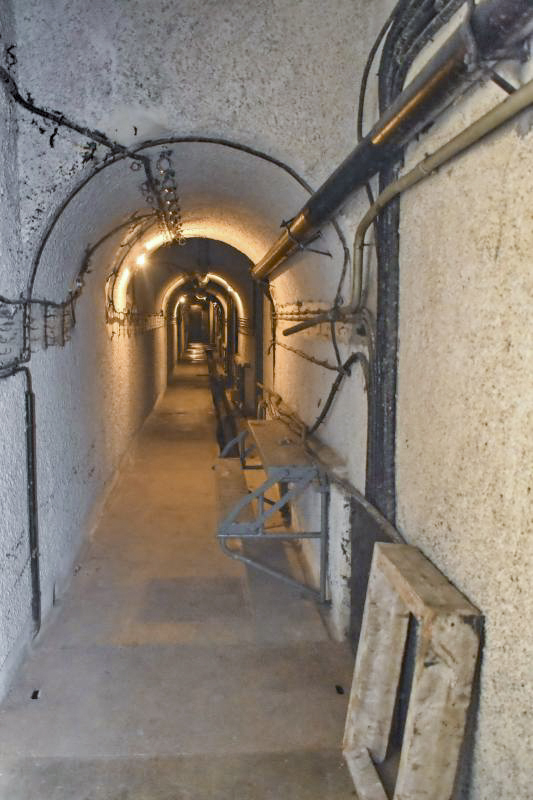 Ligne Maginot - HAUT POIRIER - (Ouvrage d'infanterie) - Galerie et bancs pliants - Daniel Froehly