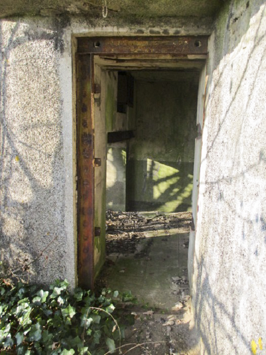Ligne Maginot - PETIT MARAIS - (Casemate d'infanterie - Double) - Entrée du blockhaus. - Smardz Félix