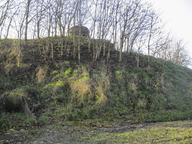 Ligne Maginot - LONG BUHOT - (Casemate d'infanterie - Simple) - Blockhaus visible du chemin de terre provenant de Château-l'Abbaye et aboutissant à la rue de l'église. - Smardz Félix