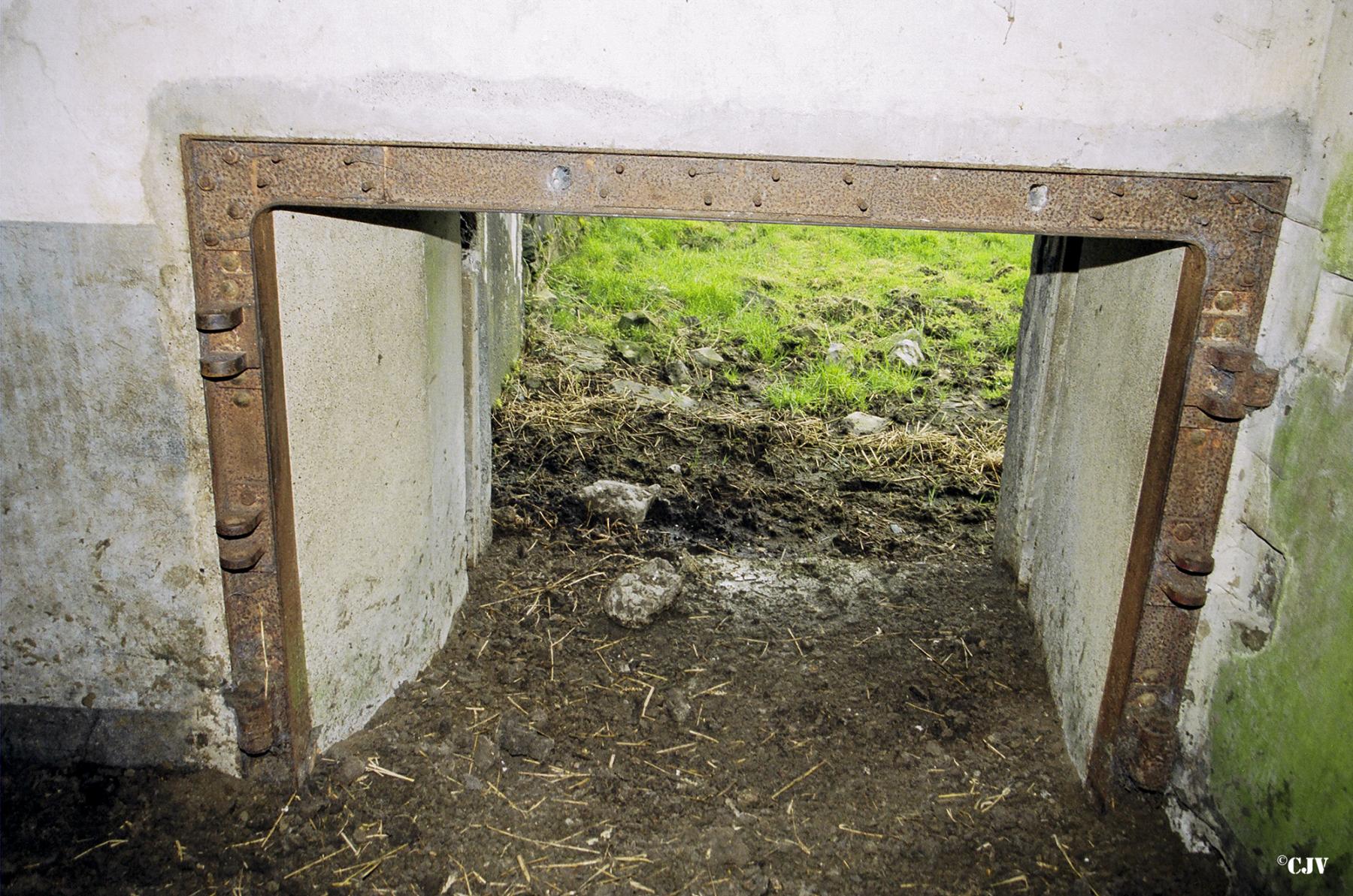 Ligne Maginot - BRUILLE SUD 1 - (Casemate d'infanterie - Simple) - L'entrée pour la pièce - Lia VERMEULEN