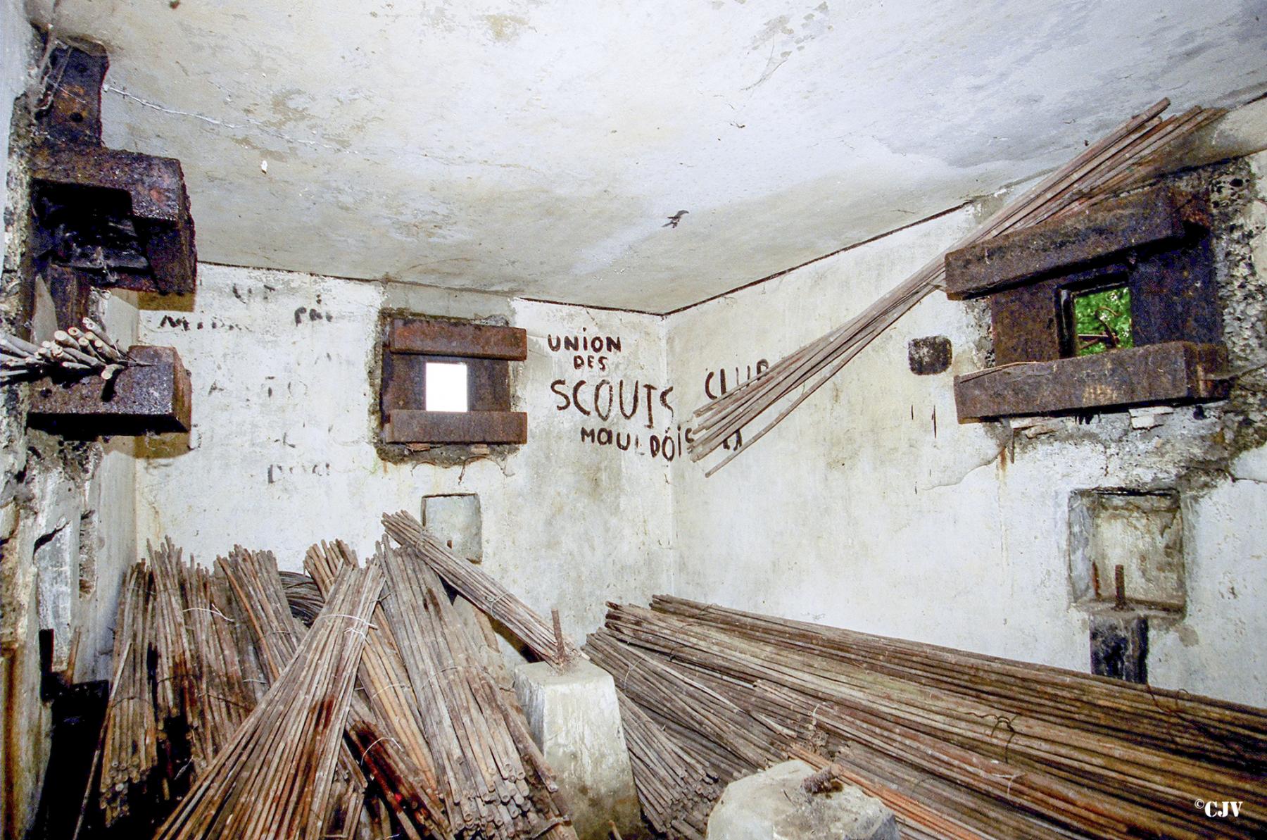 Ligne Maginot - L'ALOUETTE - (Blockhaus pour arme infanterie) - Le bloc actif - Caspar Vermeulen