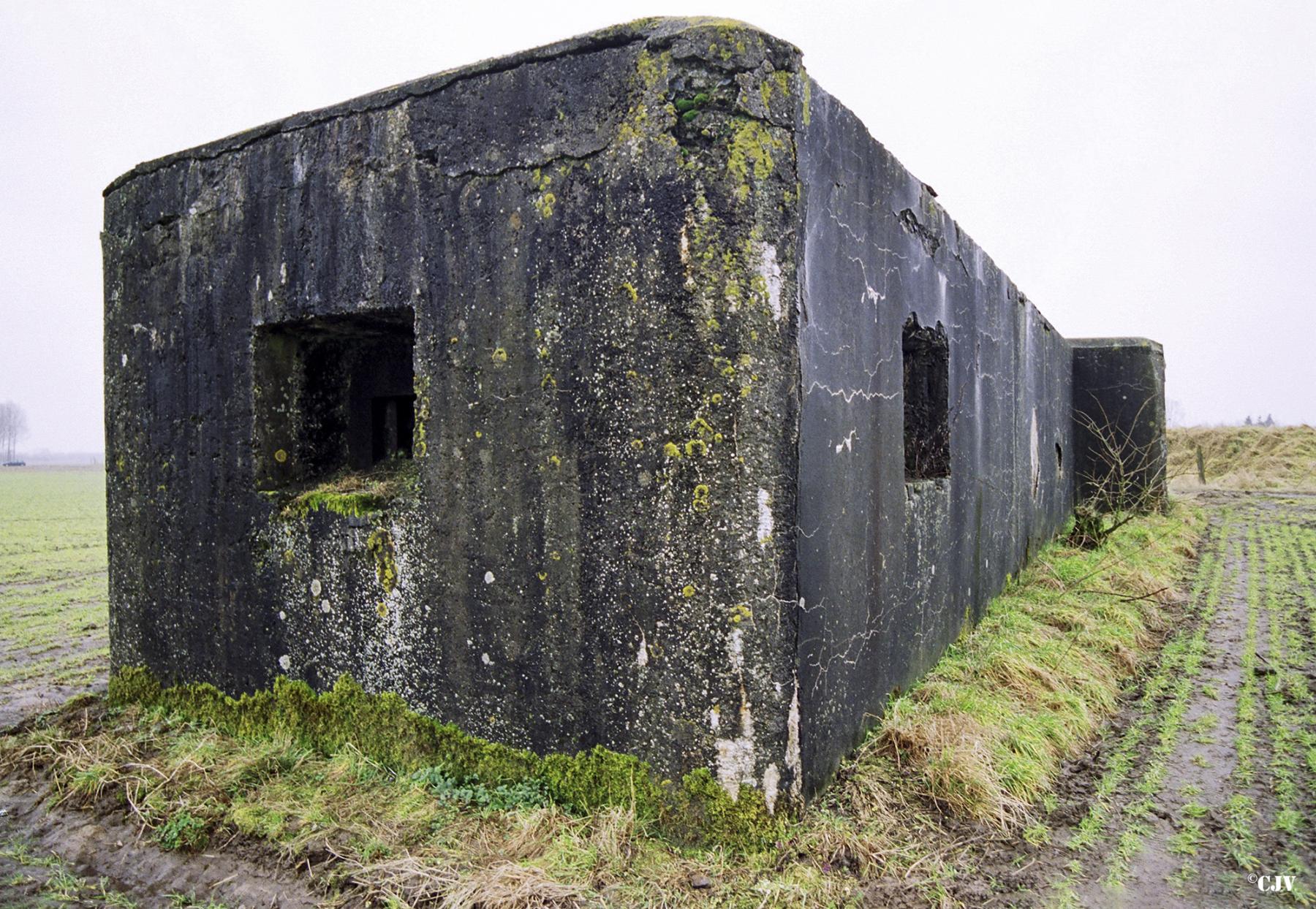 Ligne Maginot - B378 - BOIS MONTOIR (PDS) - (Abri actif) - Le bloc actif frontal - Caspar Vermeulen