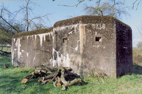 Ligne Maginot - RODEMACK (POSTE AVANCé GRM) - (Poste GRM - Maison Forte) - Vue du coté enemi de l'avant poste de Rodemack - AALMA - lignemaginot.com