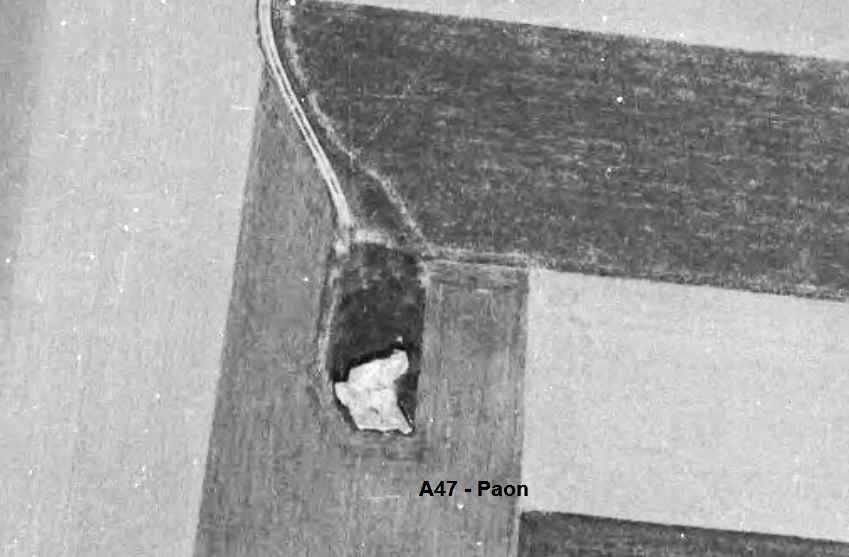 Ligne Maginot - A47 - PAON - (Blockhaus lourd type STG / STG-FCR - Double) -  - IGN - Géoportail 1960