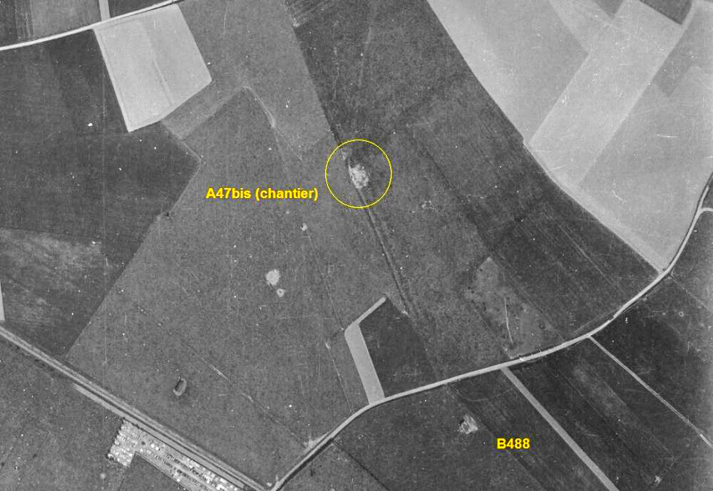 Ligne Maginot - A47BIS - COQ - (Blockhaus lourd type STG / STG-FCR - Double) -  - IGN - Géoportail 1960