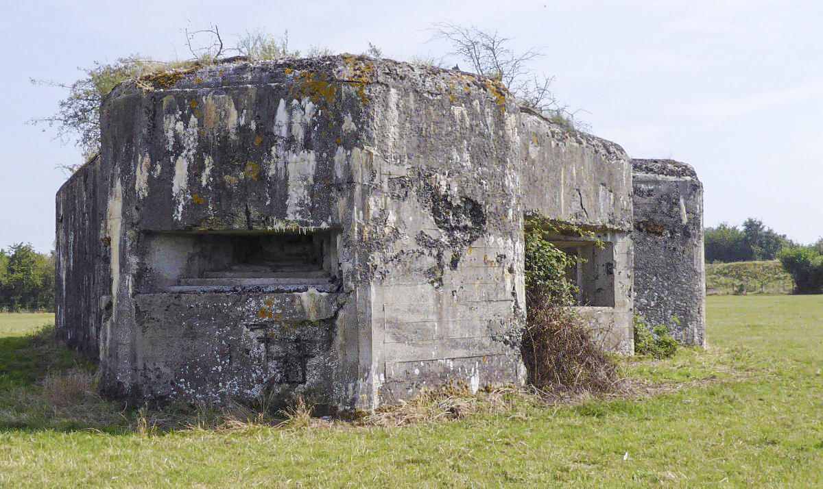 Ligne Maginot - A50 - NICE - (Blockhaus lourd type STG / STG-FCR - Double) - Le poste d'observation frontal typique des STG-FCR GA n°1 - François VILLARS