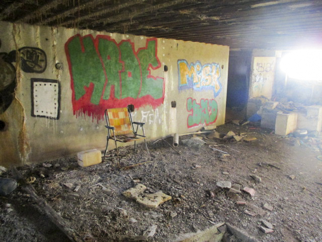 Ligne Maginot - A53 - CEDRE - (Blockhaus lourd type STG / STG-FCR - Double) - Intérieur du blockhaus. - Smardz Félix