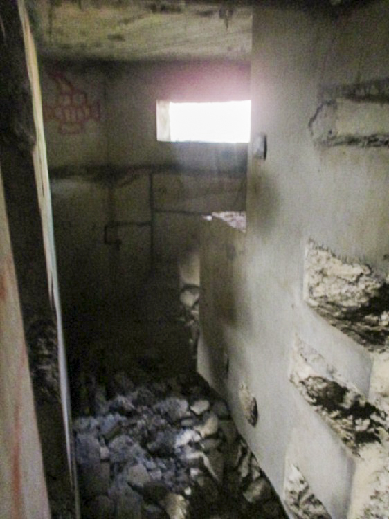 Ligne Maginot - A56 - LE LYS - (Blockhaus lourd type STG / STG-FCR - Double) - Intérieur du blockhaus. - Smardz Félix